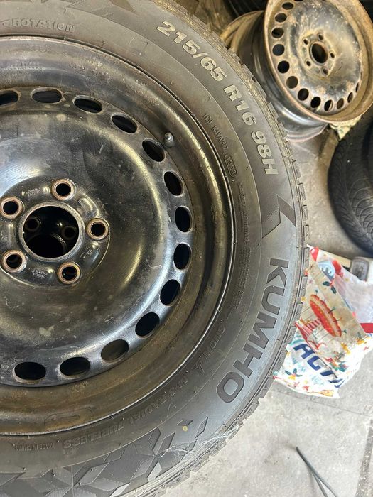 Koła + opony zimowe 215/65/16 *Rok 2023 / 2020 *5x108 *Ford S-Max Mond
