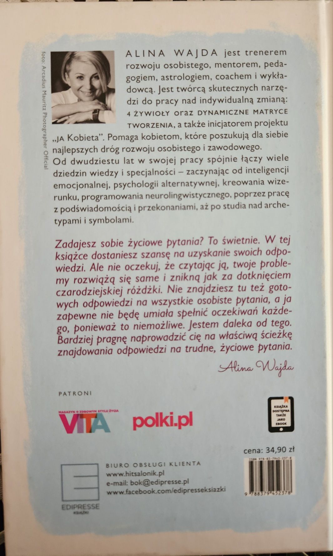 Poradnik z elementami rozwoju osobistego Aliny Wajdy
