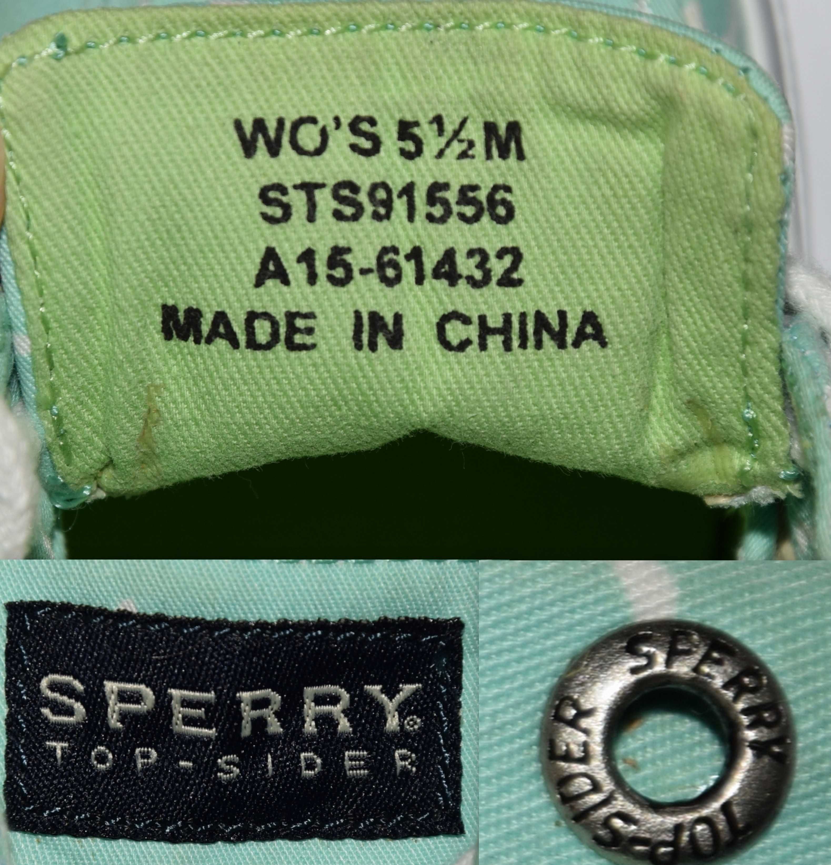 Жіночі мокасини Sperry Top Sider, розмір 35.5, стелька 36 см.