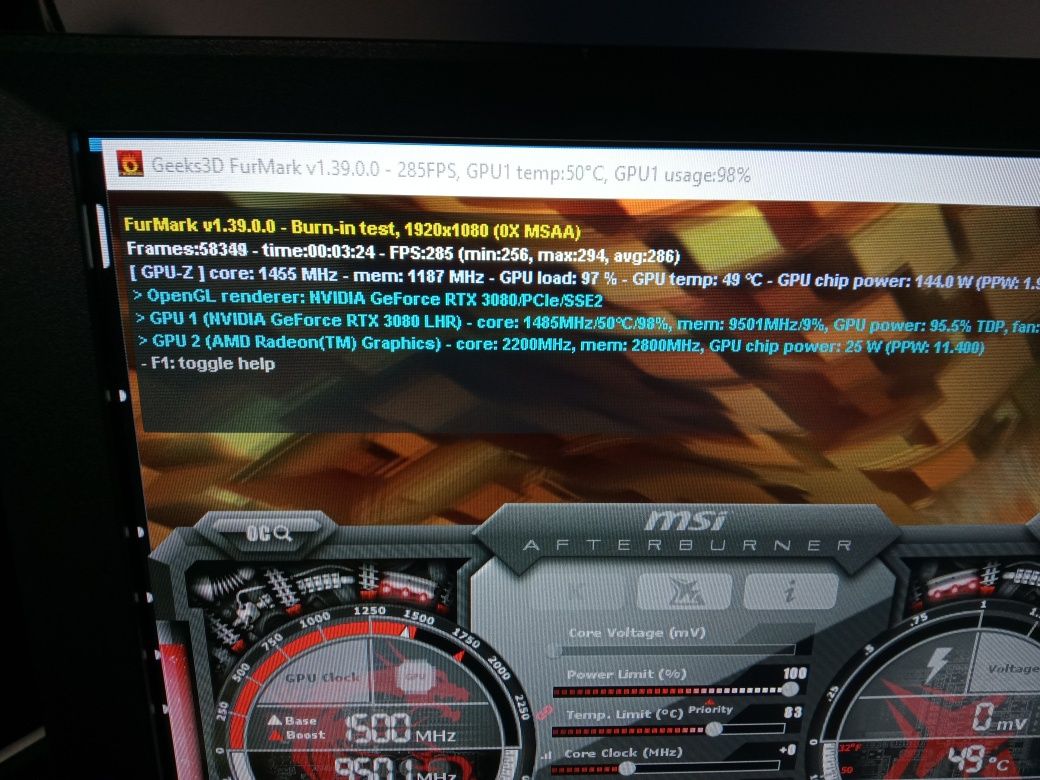 Rtx 3080 msi AIO  sea hawk CHODZENIE CIECZĄ !!!