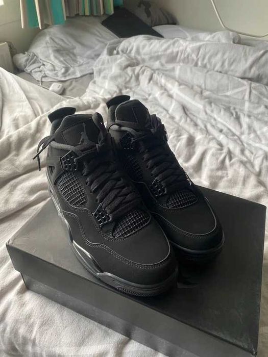 Buty Trampk Jordan 4 Retro Black Cat R.45