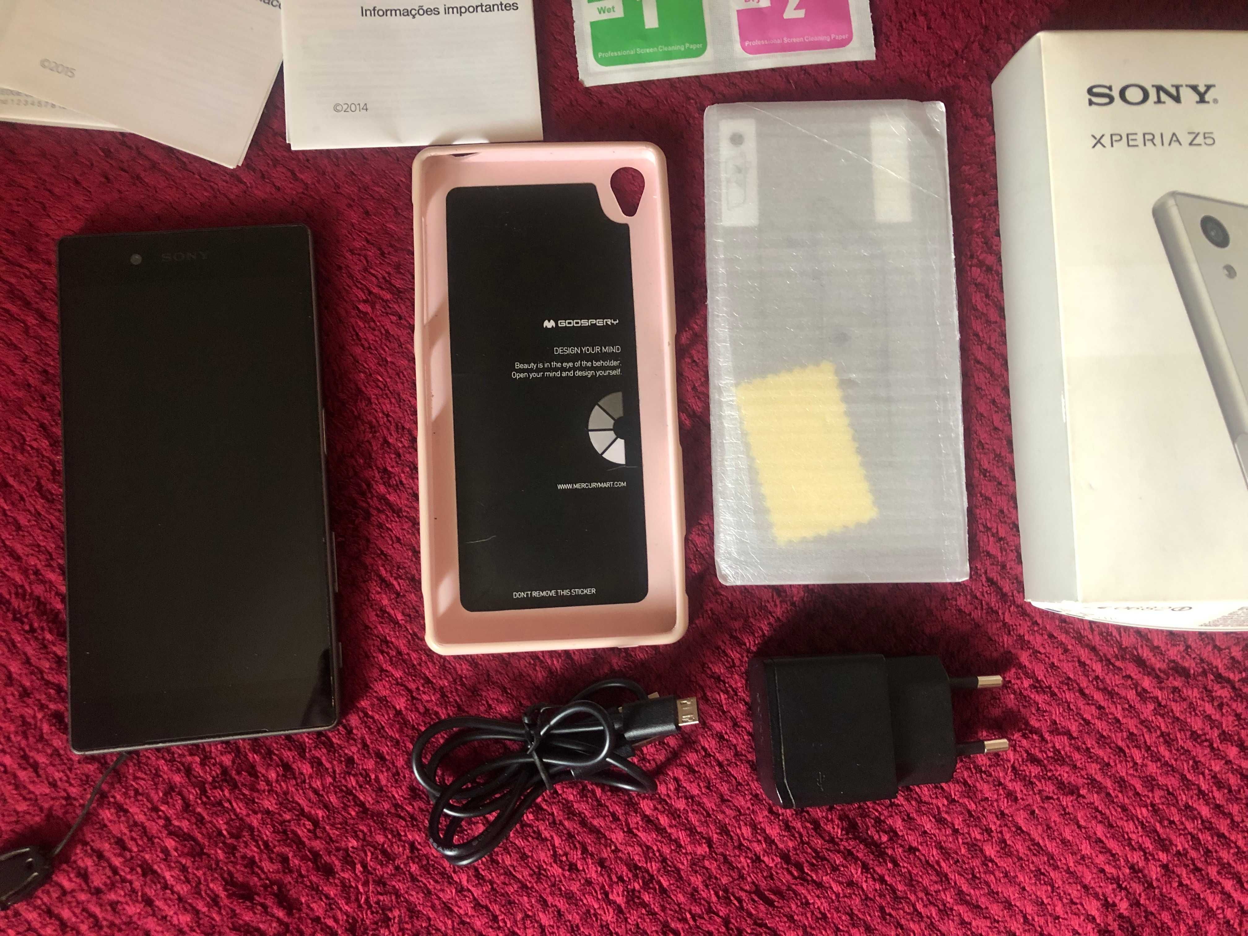telefon SONY XPERIA Z5 akcesoria box / stan bdb