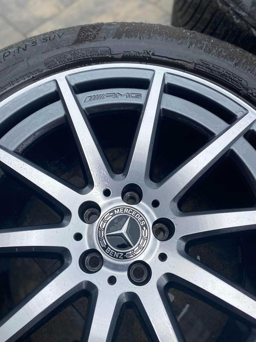 Oryginalne koła zimowe 20 Mercedes GLE 167 Michelin 275/50 R20 AMG
