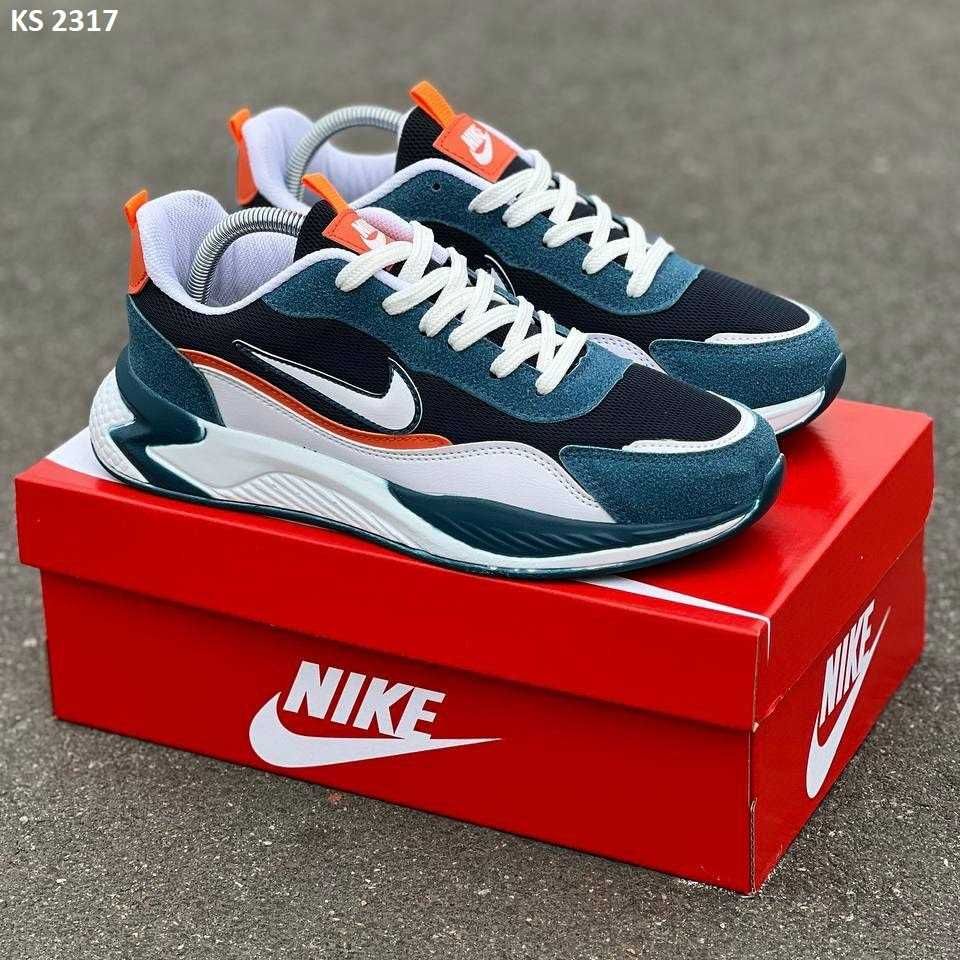 Кросівки Nike Air Blue White Wave. Арт: KS 2317