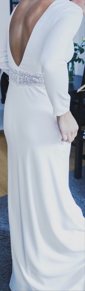 Suknia ślubna z koronka Anna Kara r 36/38