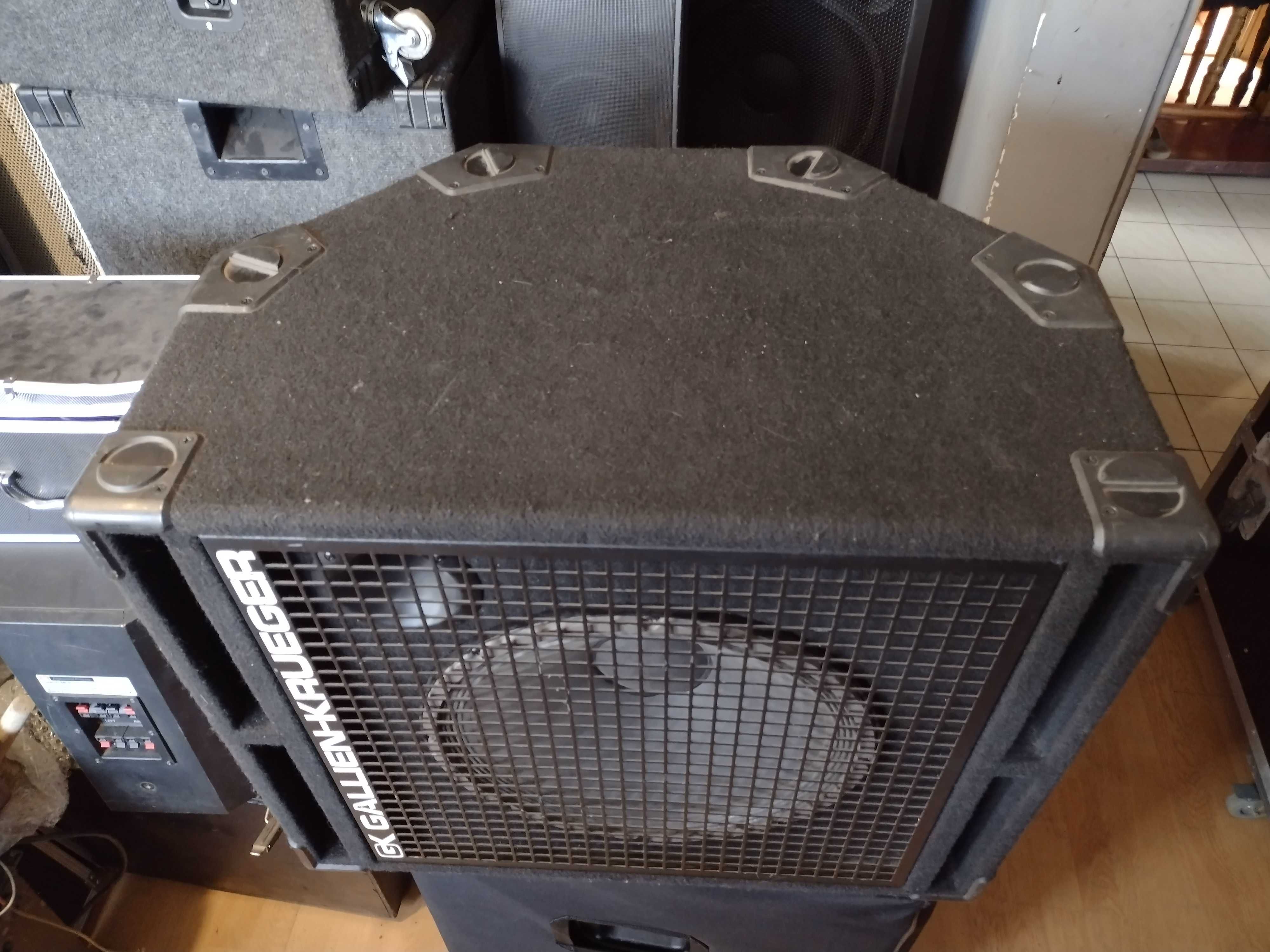 wzmacniacz basowy GALLIEN KRUEGER + kolumna 15"