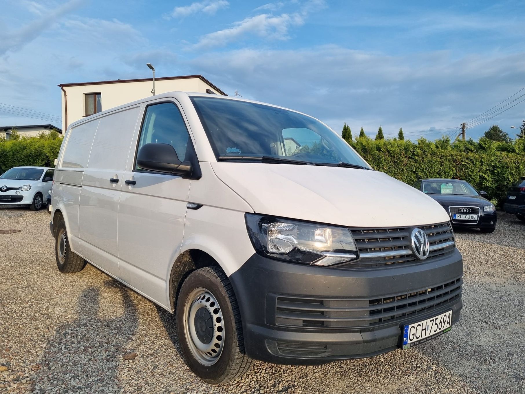 Volkswagen TRANSPORTER  Piękna VW T6 LONG 2.0TDI Klimatyzacja ABS Elektryka Parktronik 2019rok