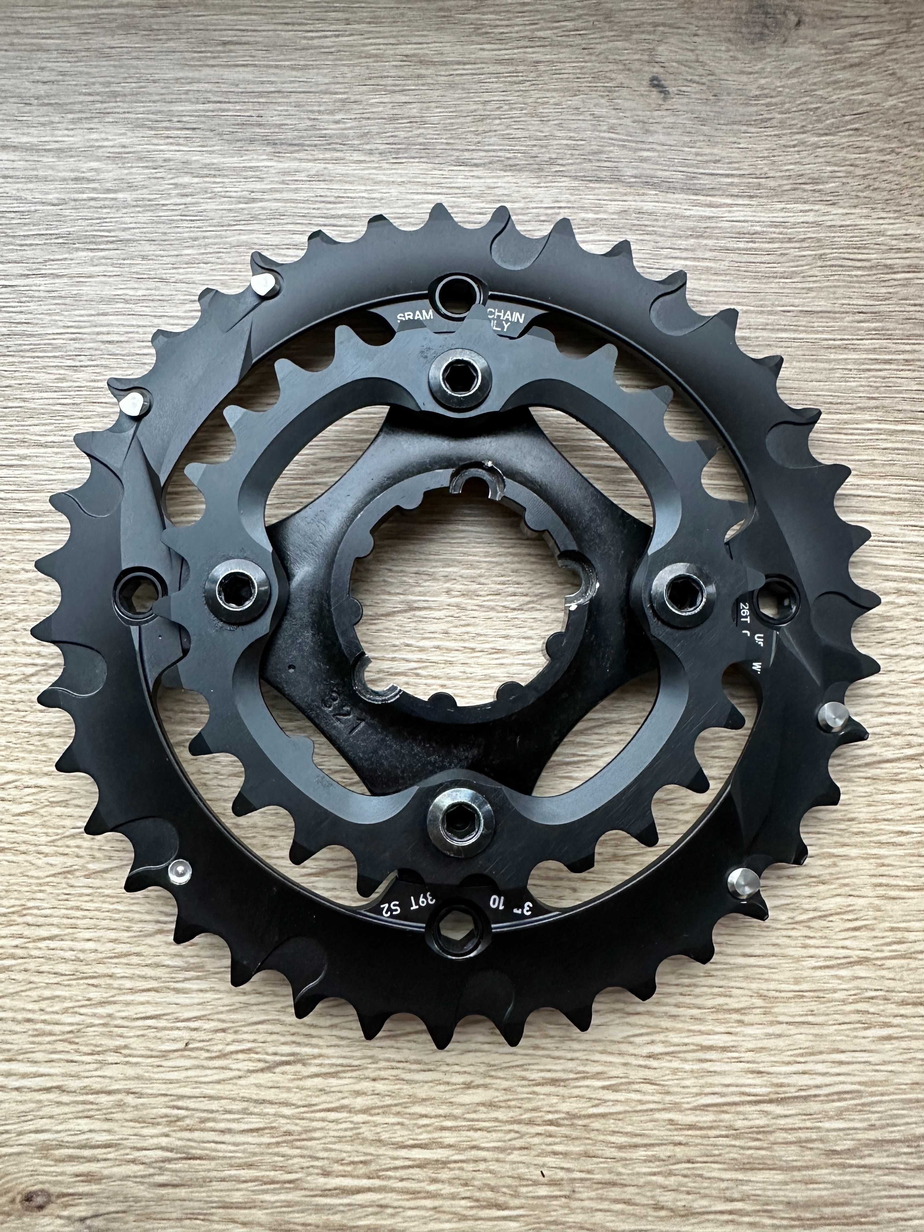Зірка шатунів Sram X0 X9, 120BCD, 39T, GXP, 10 швидкостей