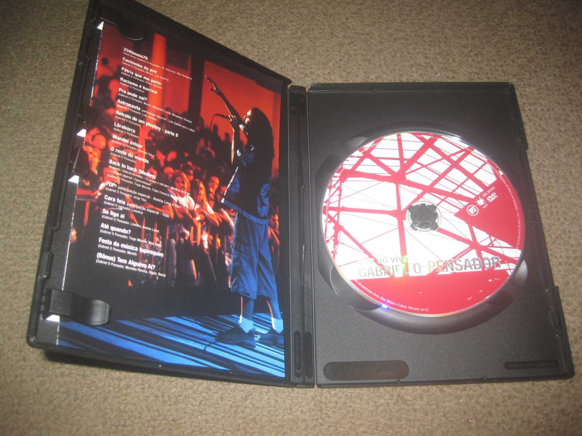 DVD musical do Gabriel o Pensador "MTV ao Vivo"