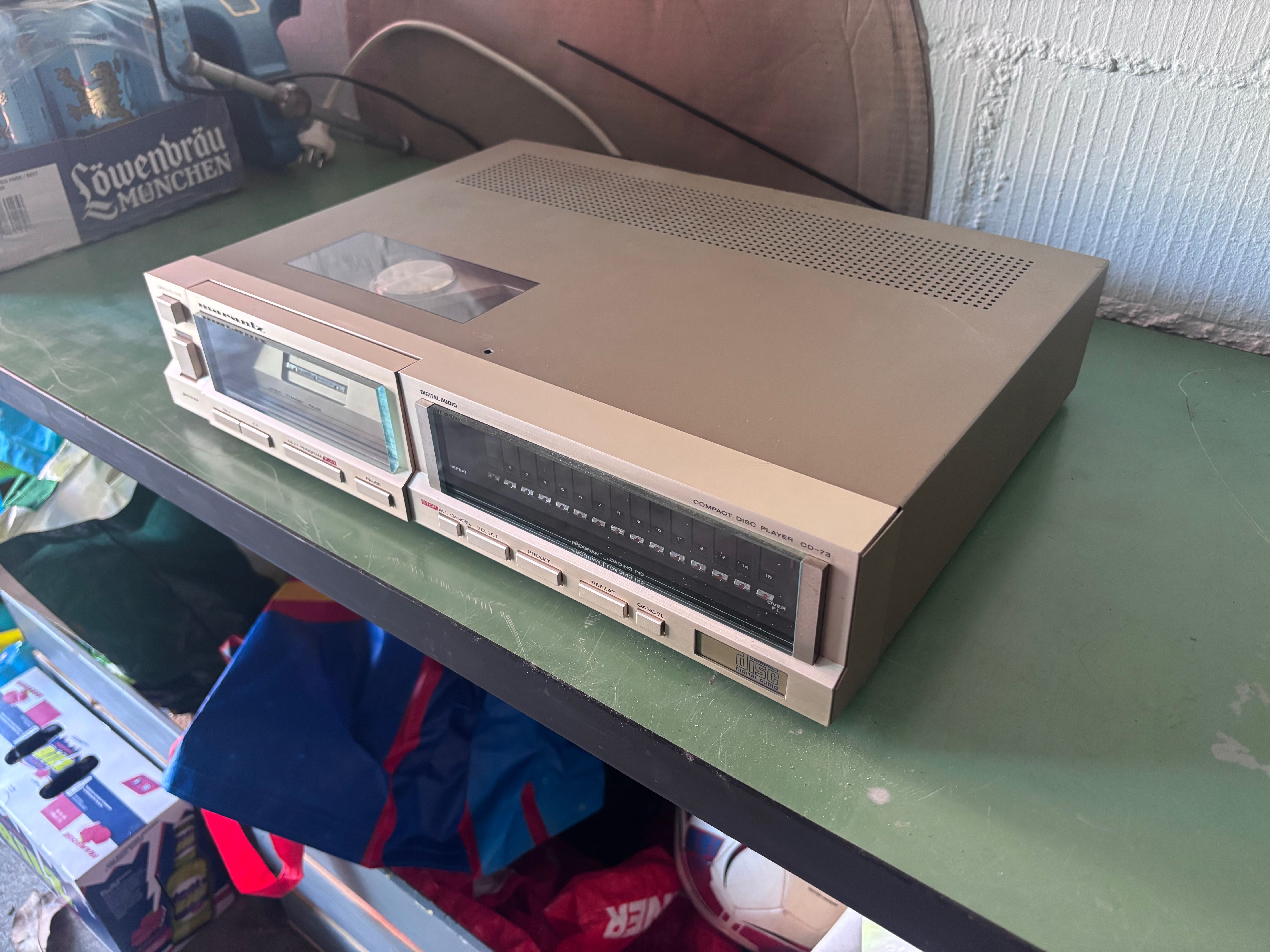 Marantz CD-73 nie działa