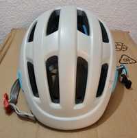 Capacete para mulher BTwin Urban Helmet 5 Women tamanho L