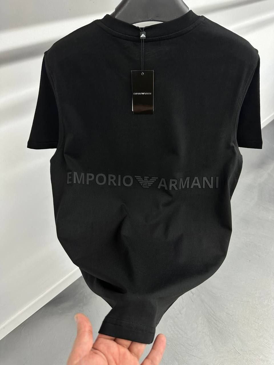 Чоловіча футболка мужская футболка Armani армані