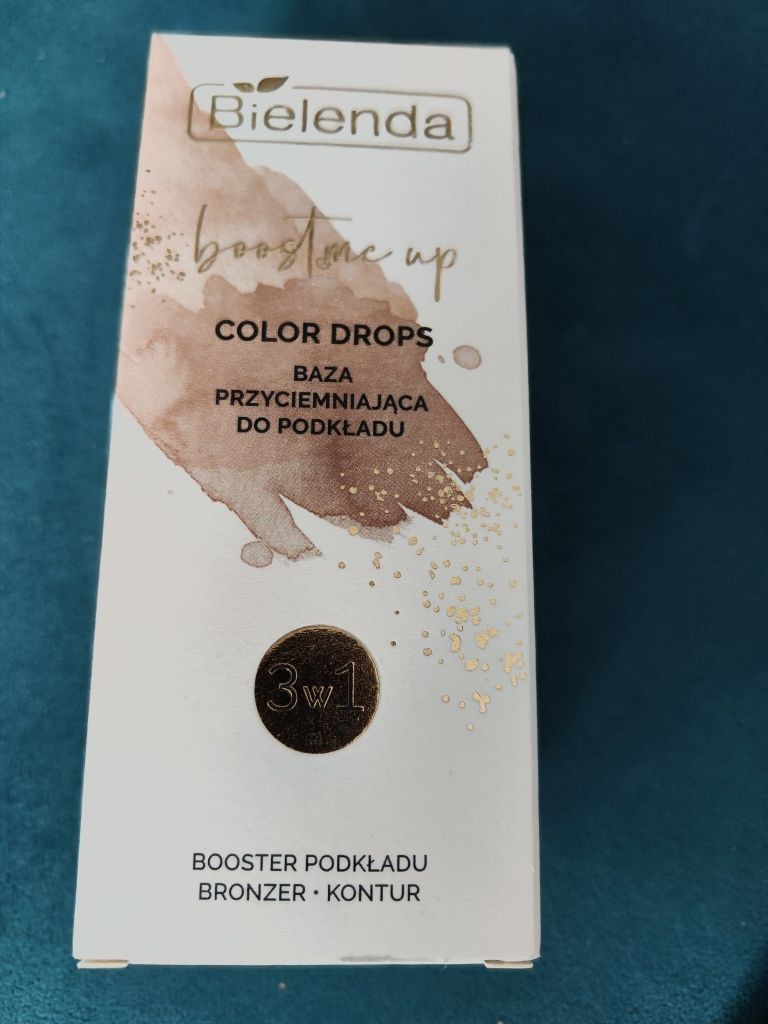 Bielenda boost me up color drops baza przyciemniająca do podkładu 3w1