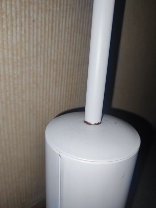 Щітка для туалету, йоршик, біла щітка для туалету jusk