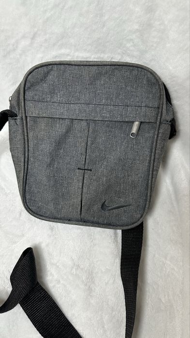 Барсетка чоловіча сіра