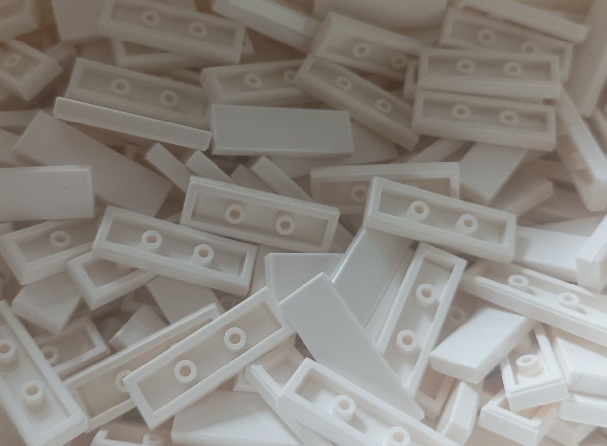 LEGO 63864 Tile 1x3 White 10 szt 6,20 zł