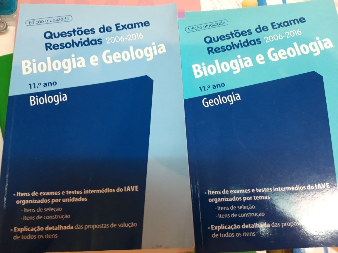 Livros Exames Biologia e Geologia 11o Ano