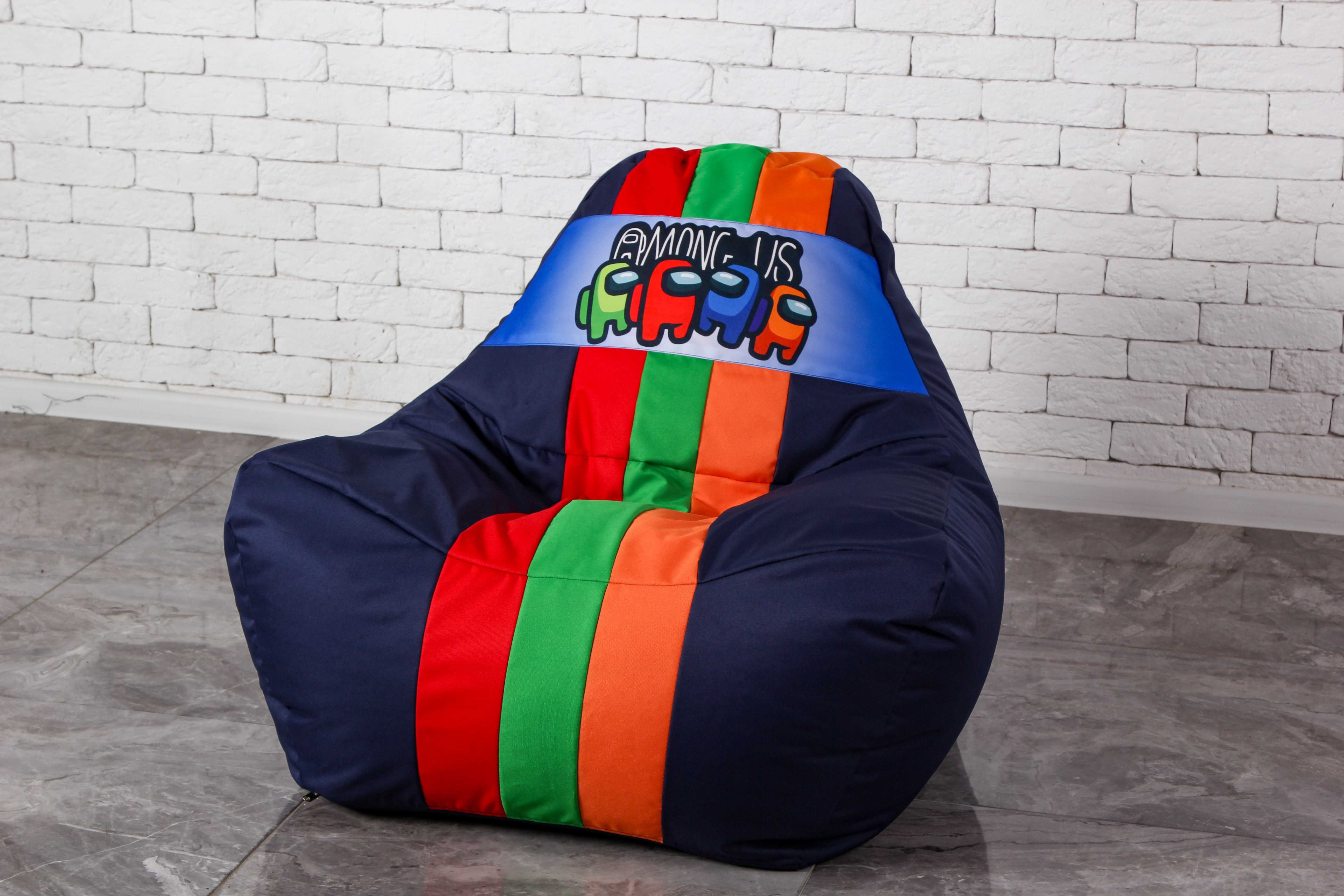 Бескаркасное кресло мешок диван ХL Феррари Амонг