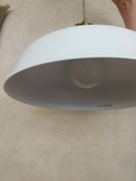 Candeeiro ikea metal