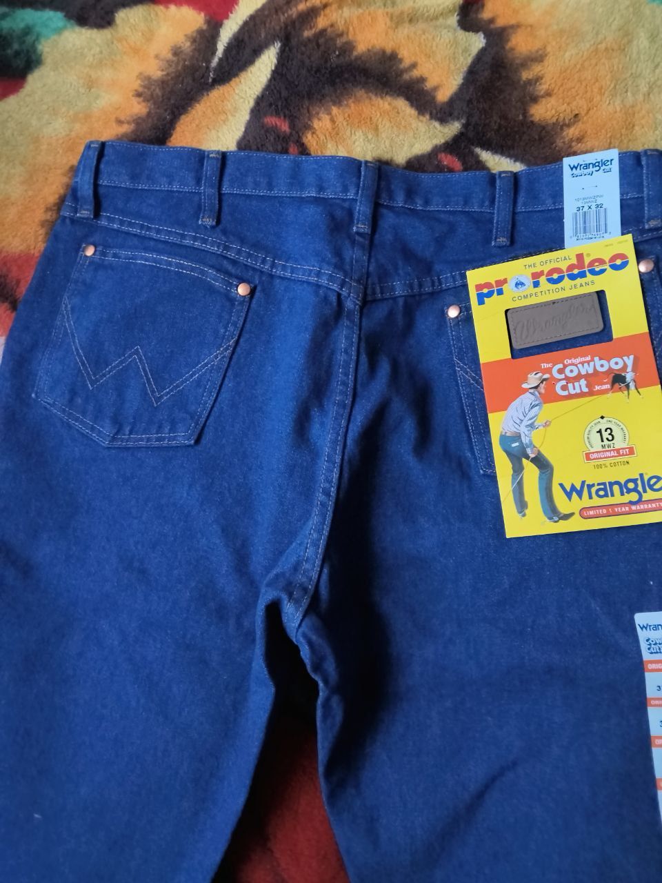 Джинсы WRANGLER 13MWZ PW  36/37/38W32L оригинал