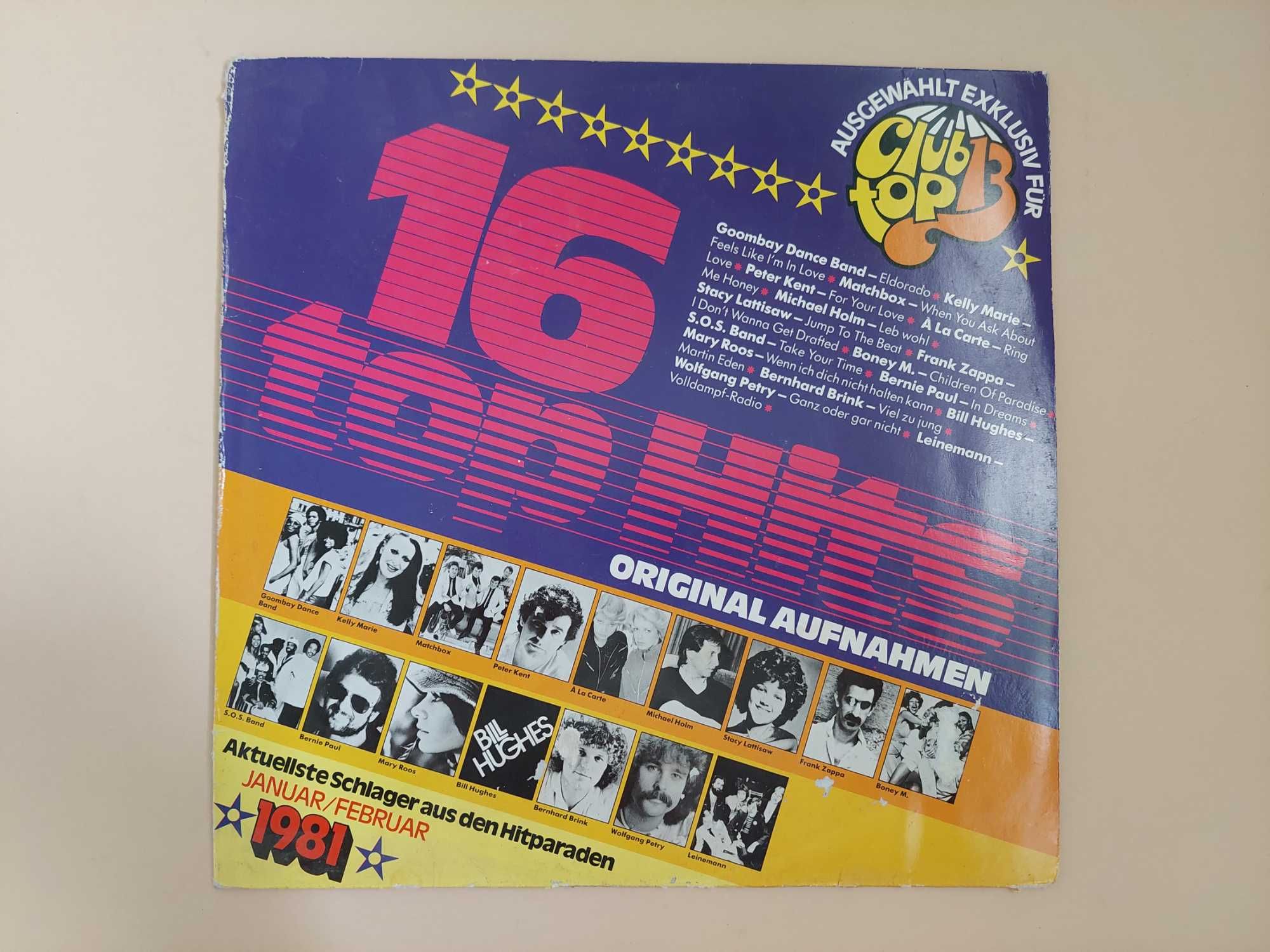 16 Top Hits Winyl