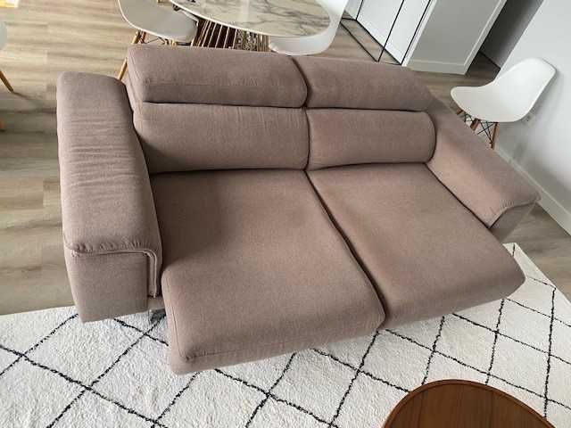 Sofa 3 lugares, cor cinza, negociavel