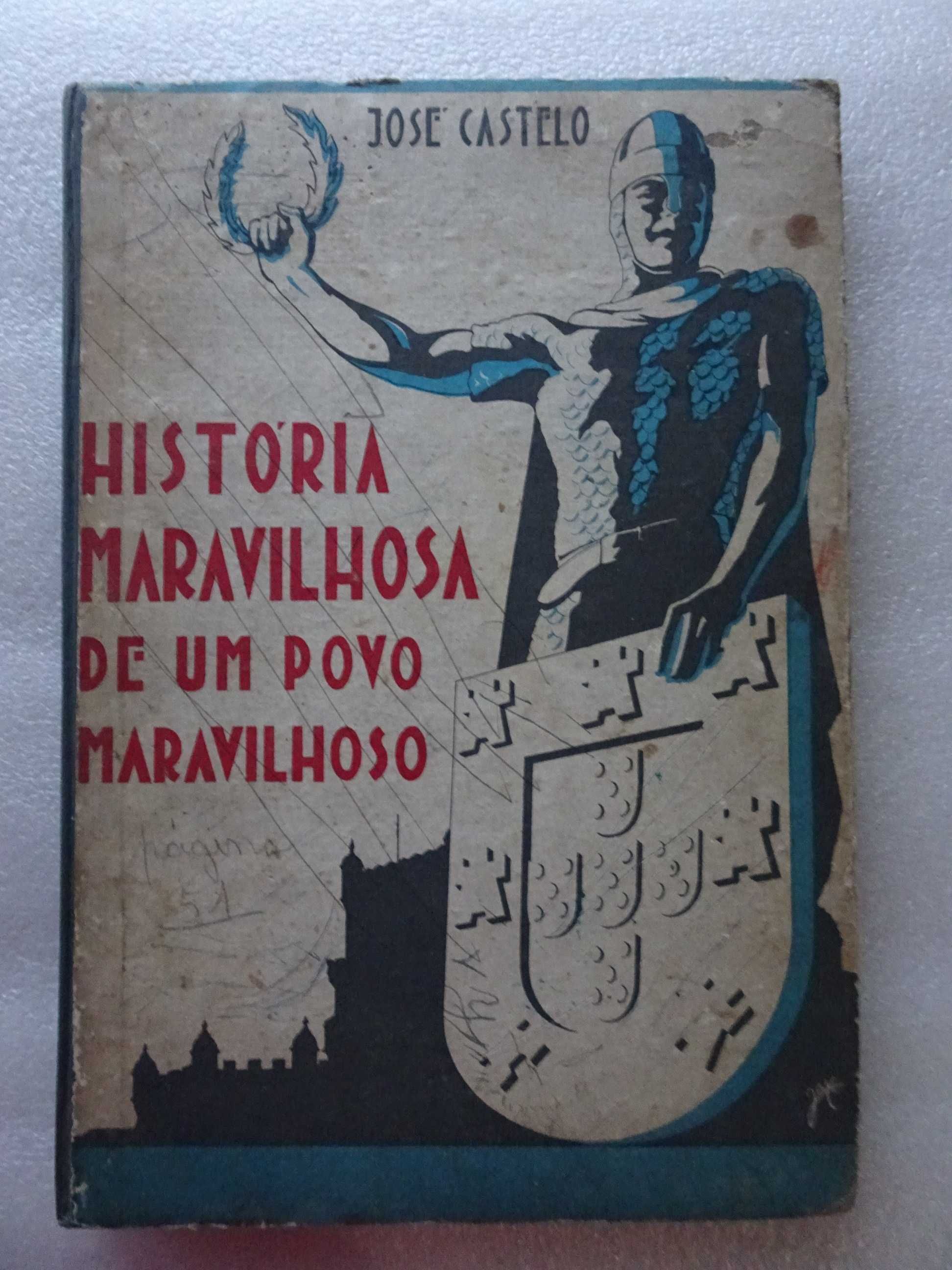 Livro - José Castelo - História Maravilhosa de um Povo Maravilhoso