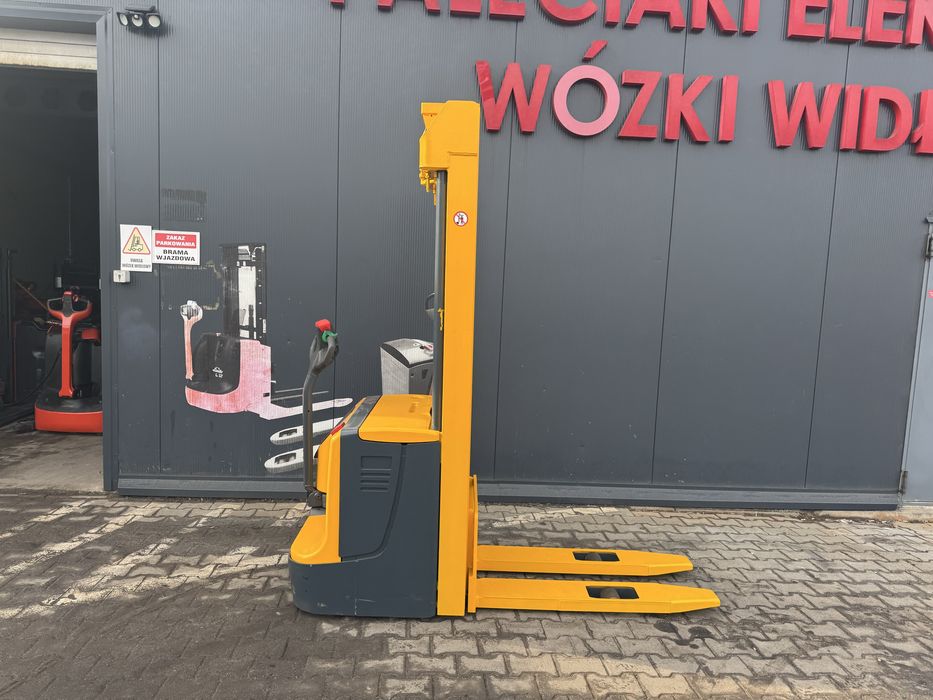 Paleciak elektryczny Jungheinrich 530 cm 1400 kg wózek Ejc 14