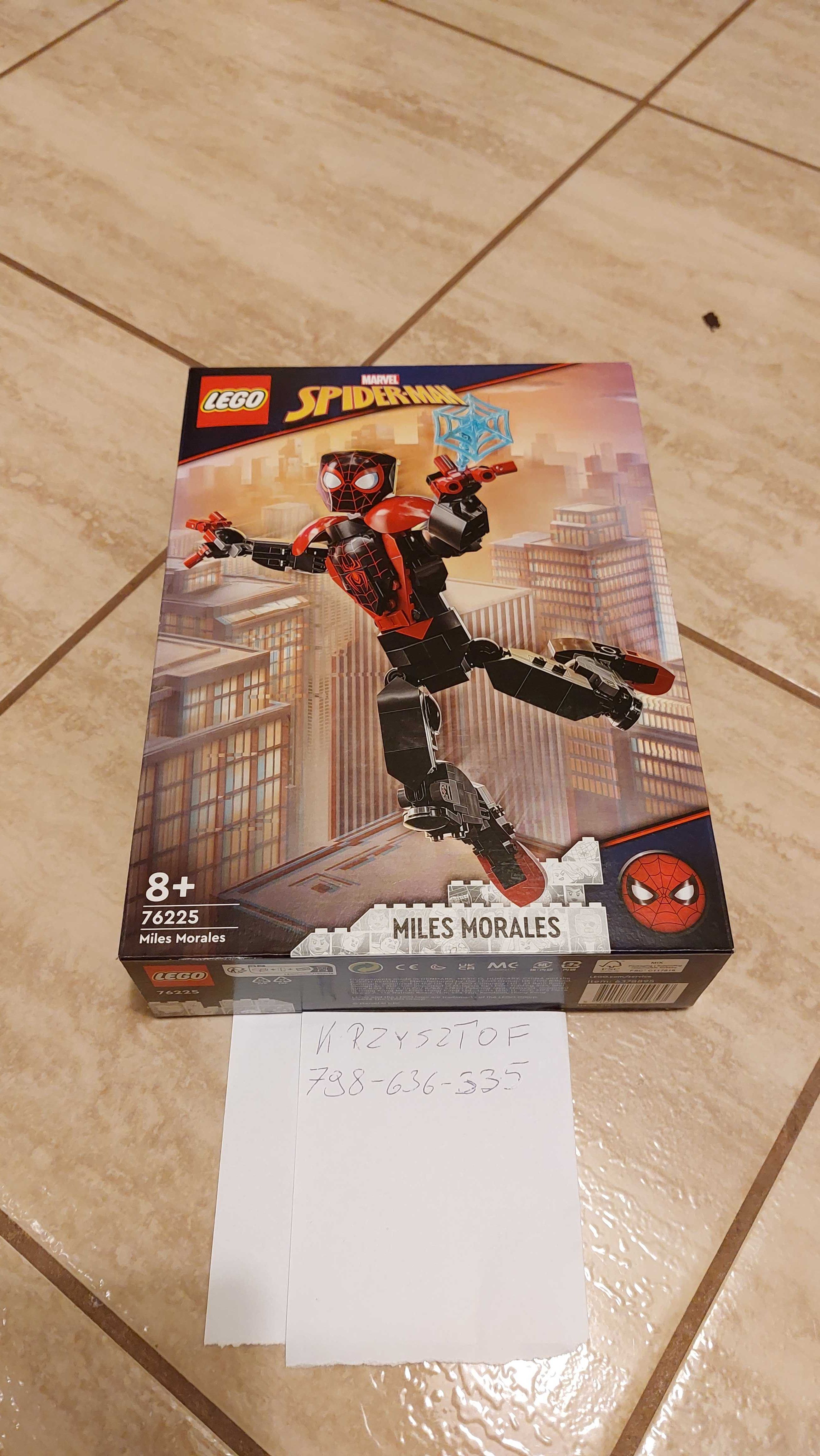 Zestaw LEGO 76225 Marvel Super Heroes - Figurka Milesa Moralesa