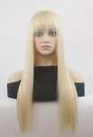 Długa peruka blond 66cm