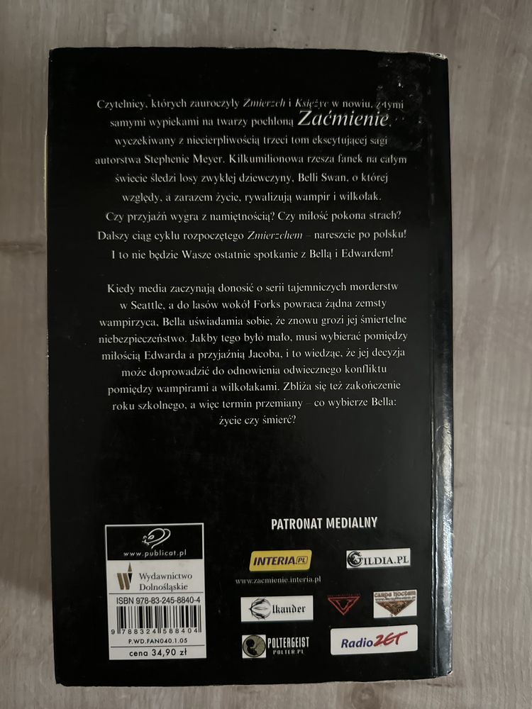 „Zaćmienie” Stephenie Meyer