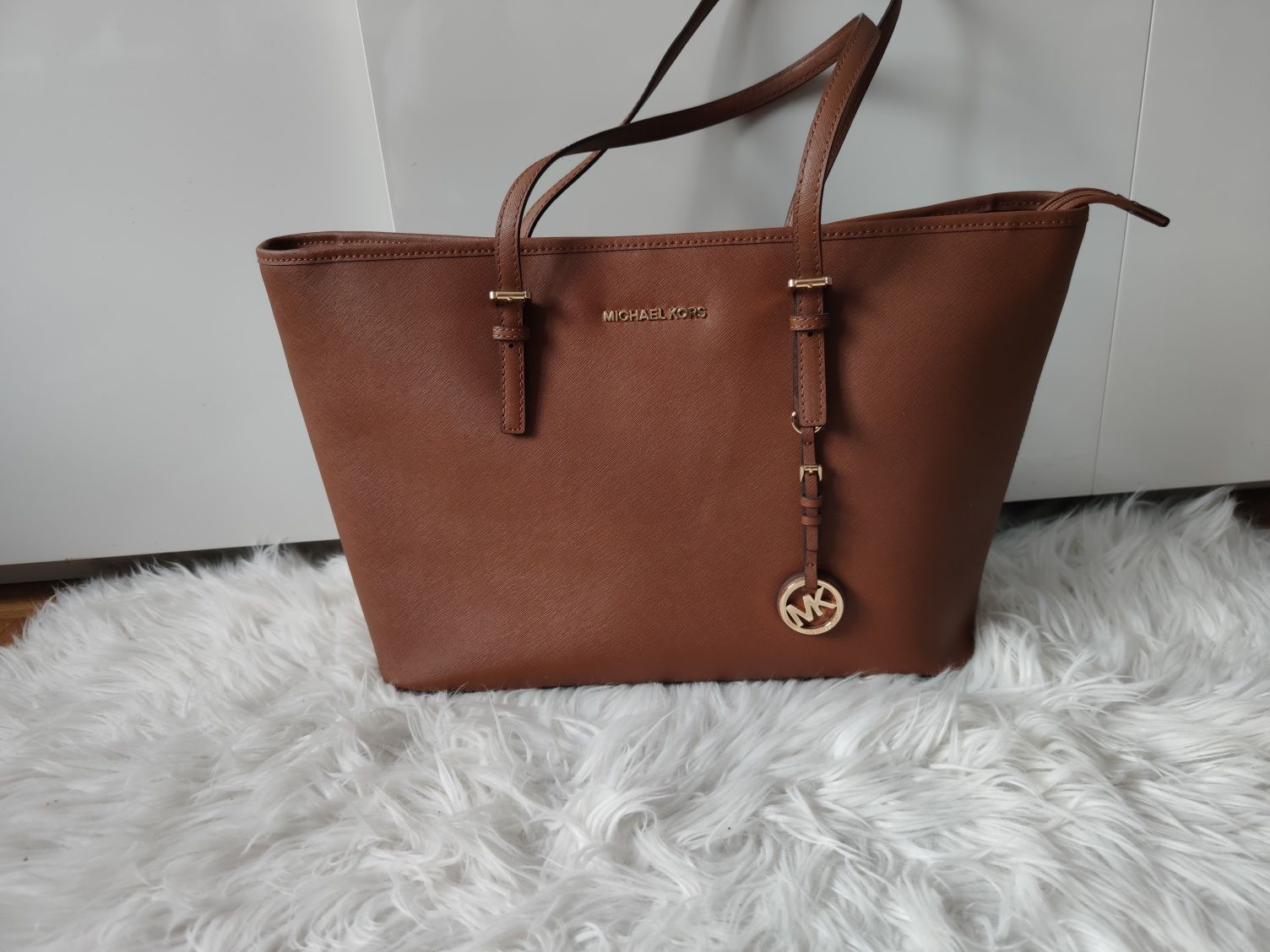 Michael Kors Jet set brązowa