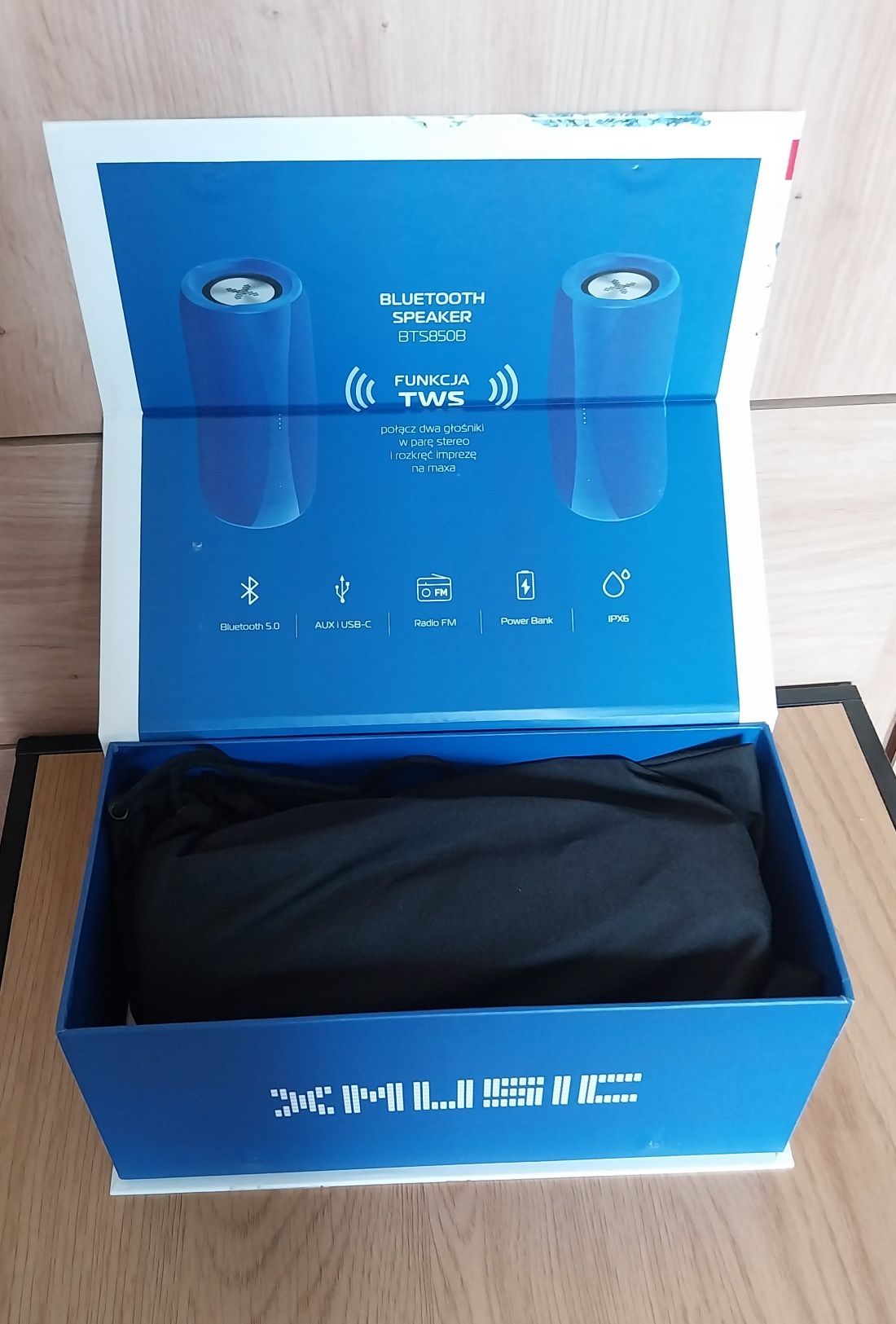 Głośnik, tuba bluetooth 5.0 30W