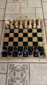 Шахи дерев'яні, шахмати. Розмір 290х145х42 мм
