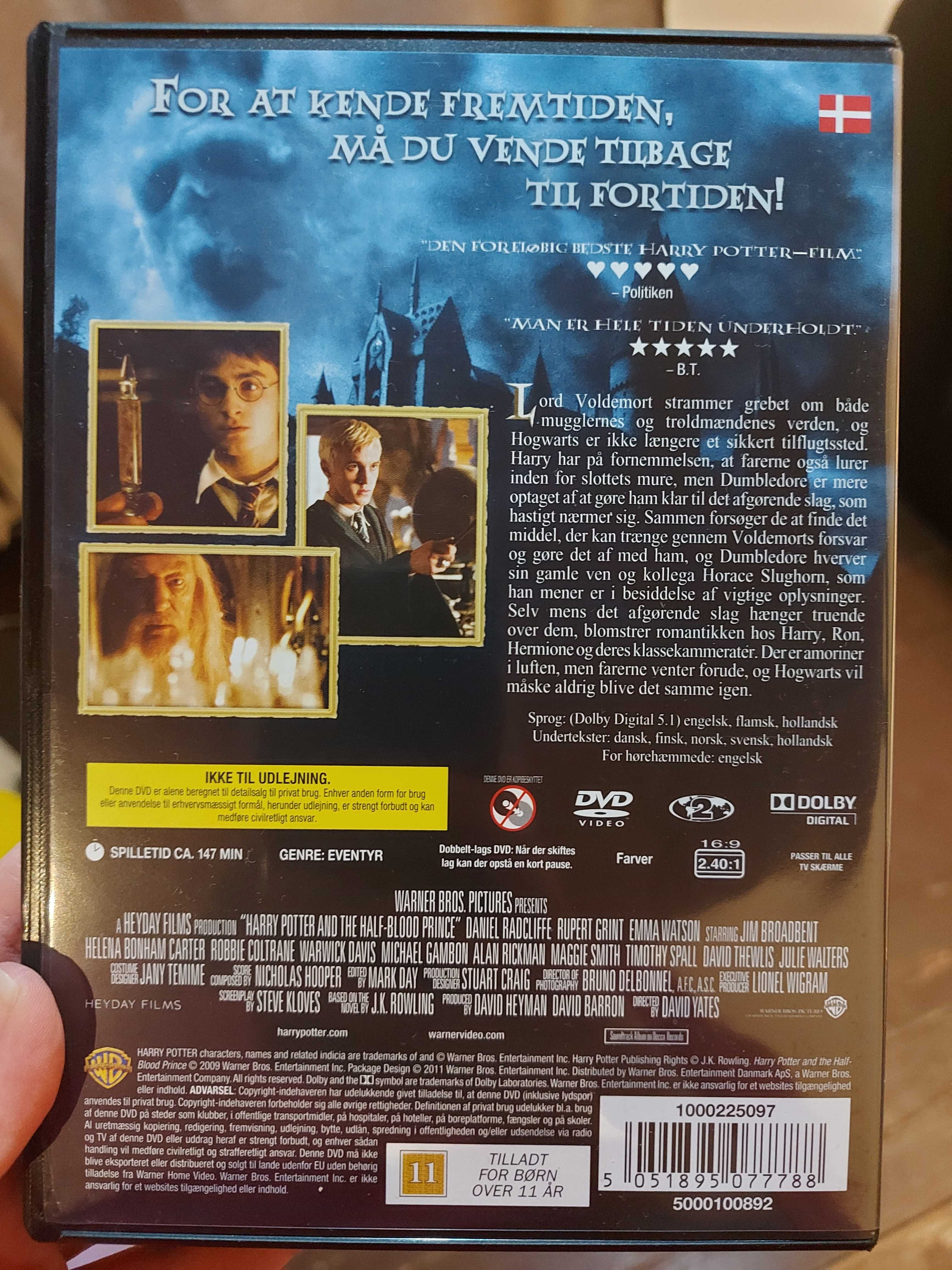 Harrry Potter DVD wszystkie części filmy po angielsku