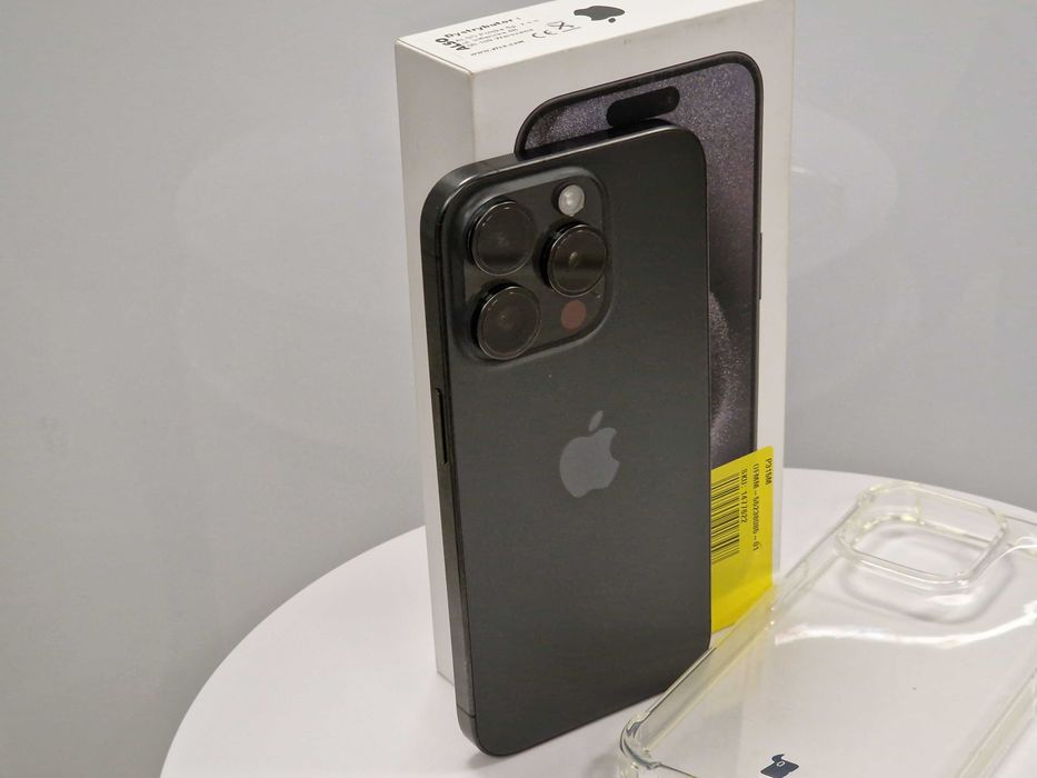Apple iPhone 15 Pro Czarny Tytan GW PRODUCENTA PL Sklep Zamiana