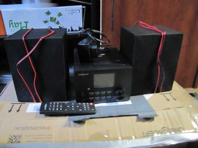Wieża stereo z radiem internetowym OneConcept Streamo pilot