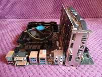 MSI Mortar B150 + i5-6500 + Kingston 2x8 GB RAM + MSI GTX 1050
