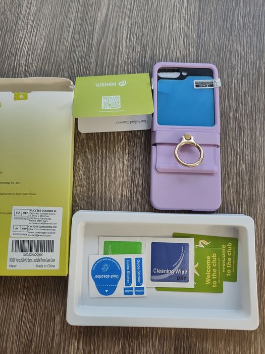 Etui case Samsung Galaxy Z Filp 6 fioletowy O203