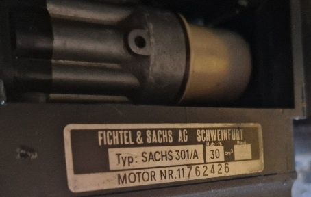 rower trojkołowy  z silnikiem Sachs 301/A 30 cm3 model  raam