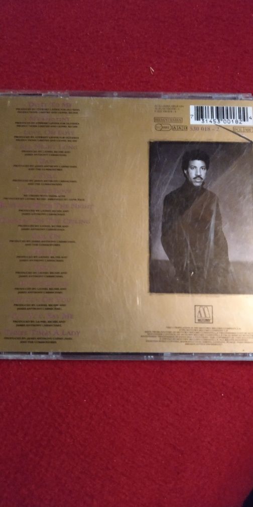 Lionel Richie Back to front CD