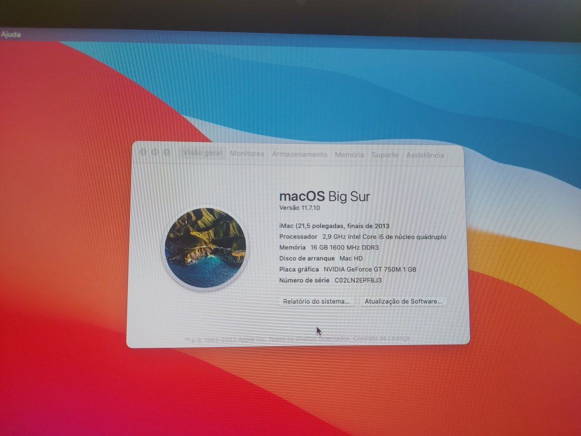 iMac 21.5" - i5-fino