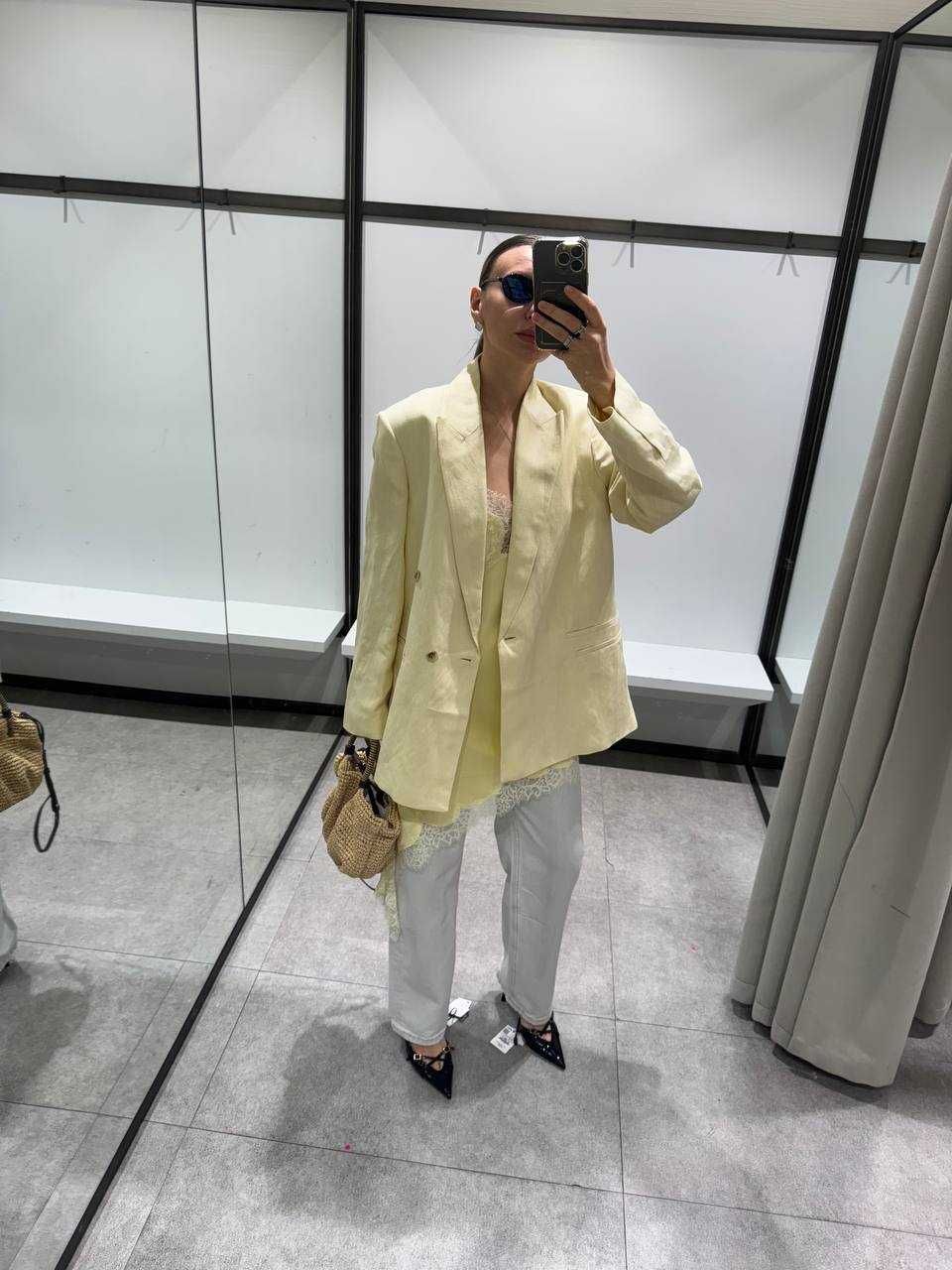 Блейзер на основі льону  Zara