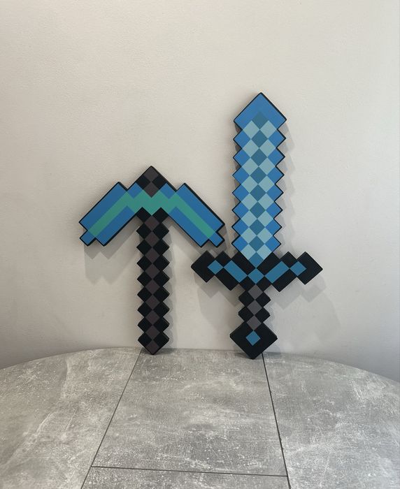 Меч та Кирка. Набір зброї Майнкрафт / Minecraft