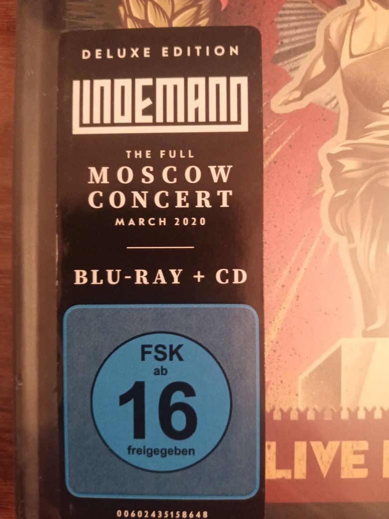 Lindemann - Live in Moscow (CD+Blu-ray) 2021