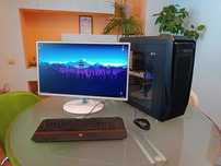 Ігровий комп'ютер  i7-7700 16 GB RAM GeForce GTX 1060 6GB +Монітор 27'