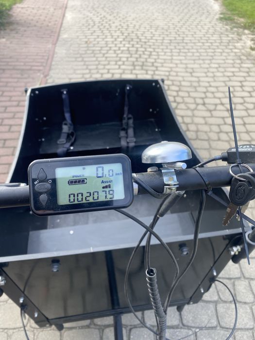 Rower elektryczny-riksza Przyczepka rowerowa