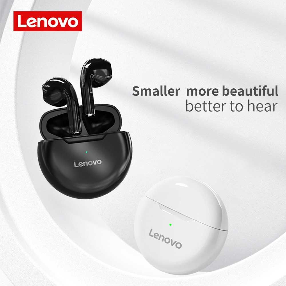 Fones Lenovo HT38 Bluetooth com microfone, à Prova de Água