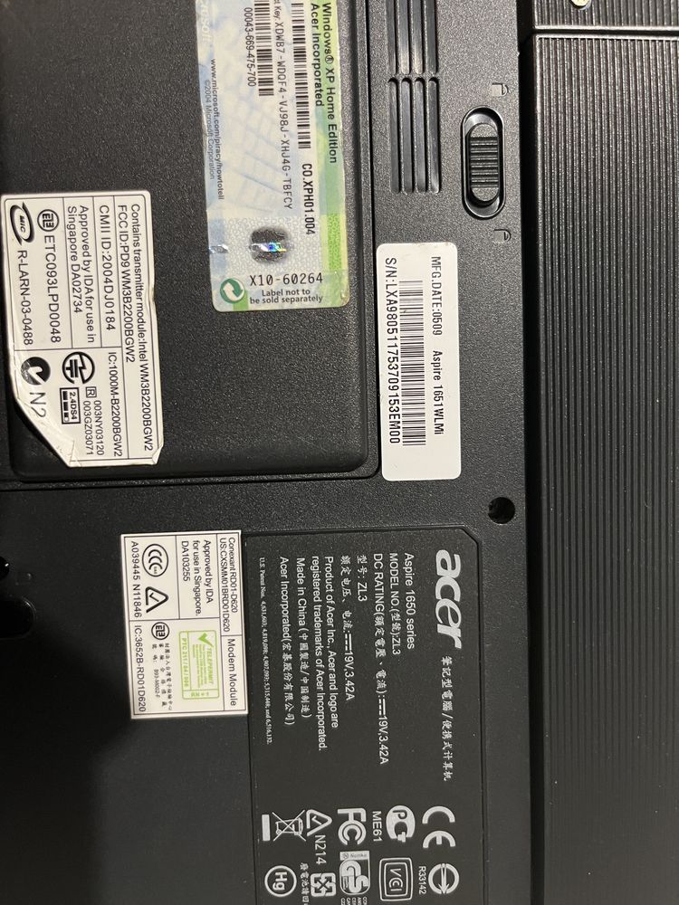 Laptop uszkodzony