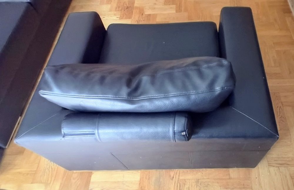 Oddam za free Kanapa rozkładaną z fotelem